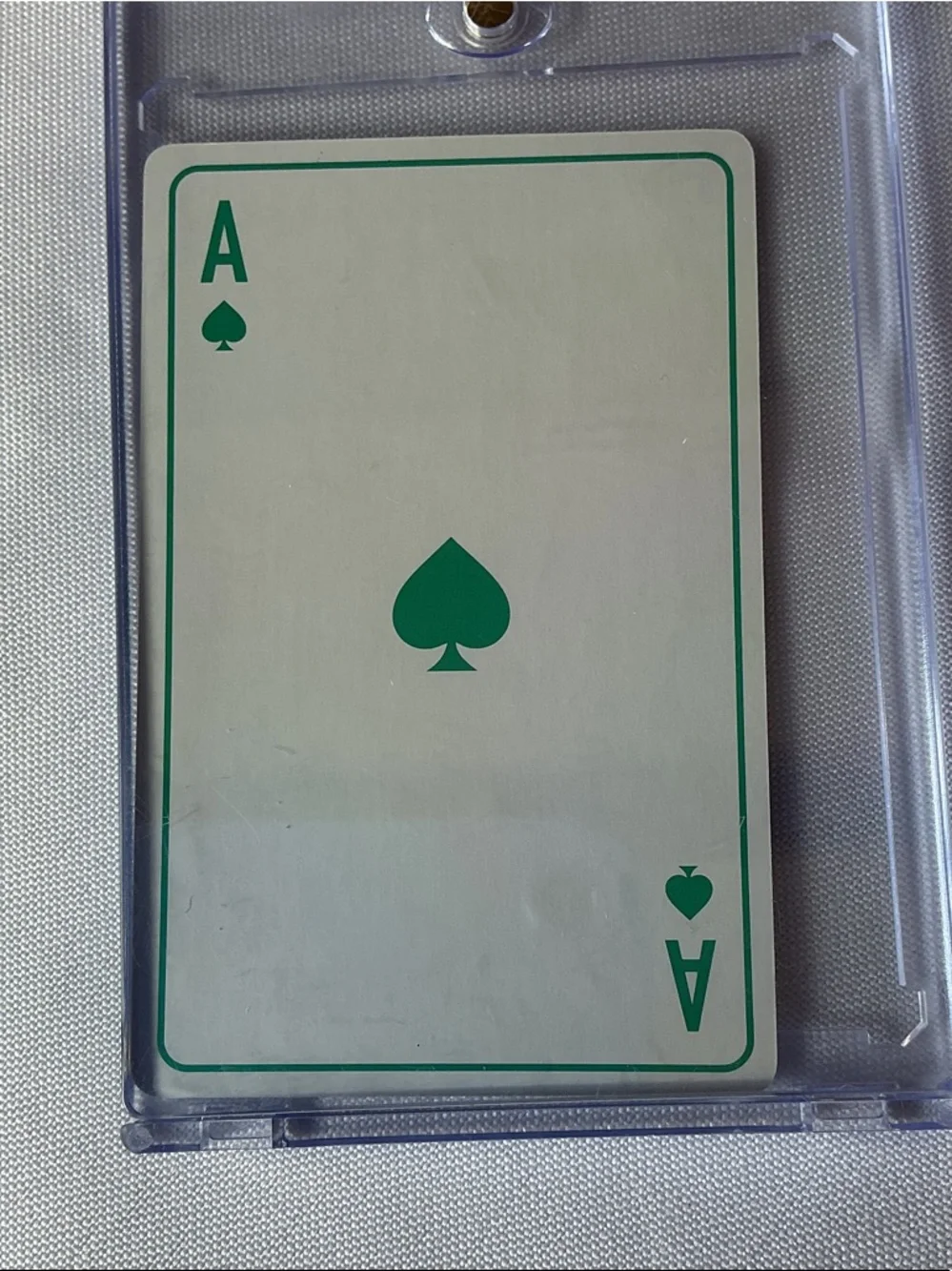 ★ Christian Dior Ace of Spades Playing Card Collectible Display Piece